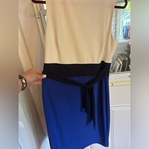Size 12 Ralph Lauren colour block midi dress BNWOT never worn - gorgeous